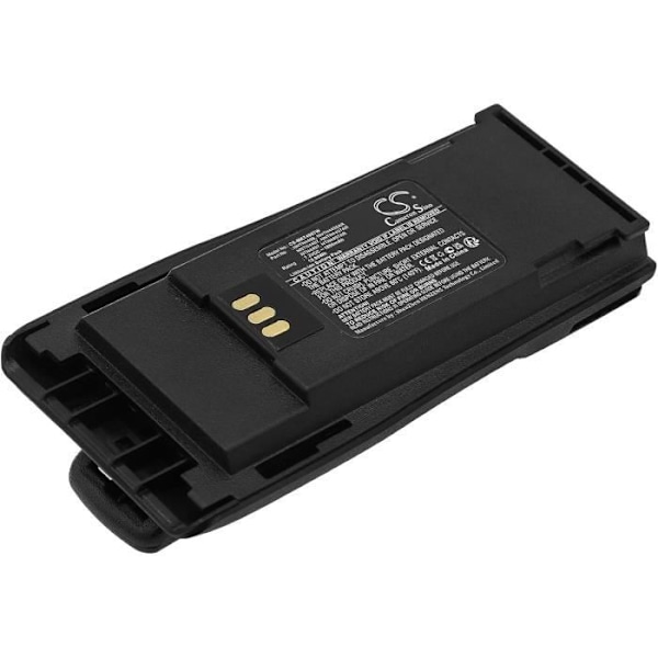 Batteri - TECHTEK - Kompatibel Motorola - 1800mAh - 7.2V - Li-ion Svart