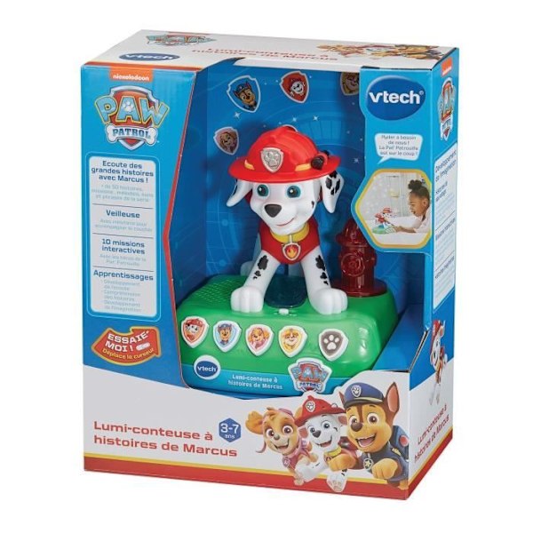 VTECH PAW PATROL - LUMI-BERÄTTARE MED MARCUS BERÄTTELSER Flerfärgad