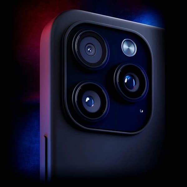 Coque 3mk Matt Case Pro för iPhone 16 Pro Max - Svart Svart