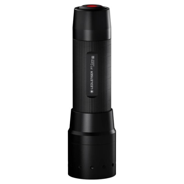 P7 Core LedLenser LED Torch - 450 Lumen | 300 m ljusavstånd | 25 timmars batteritid svart