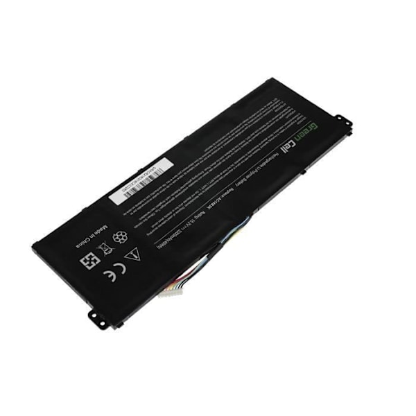Batteri - Green Cell - AC14B3K AC14B8K - 3000mAh - 15V - Kompatibel med Acer Aspire 5/7