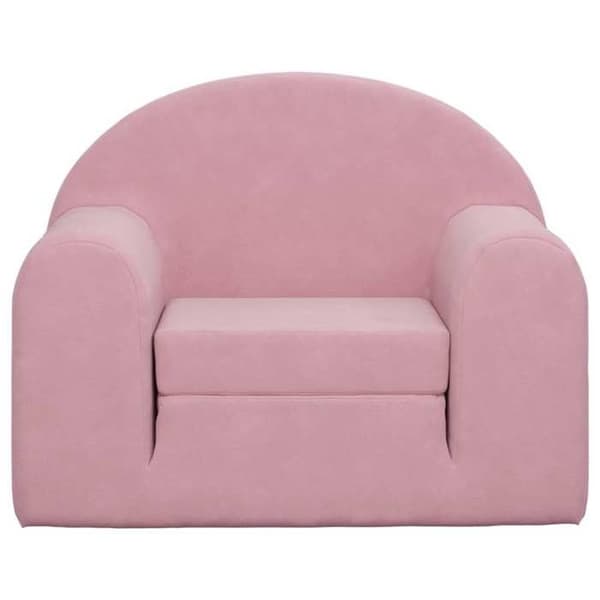 Sängsoffa för Barn - vidaXL - Bekväm Barnfåtölj - Fällbar - Rosa