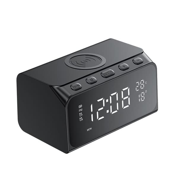 Trådlös laddare - HAVIT - W3041 - 15W - Svart - Enkelt design Svart