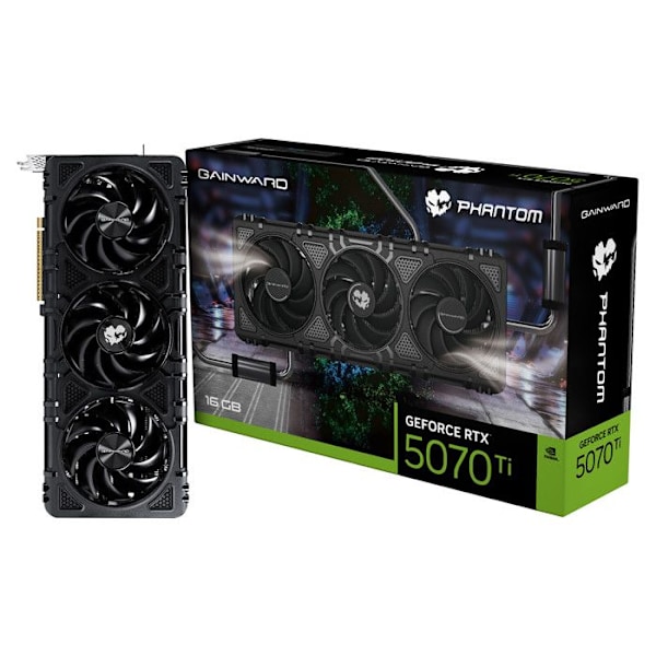 Gainward GeForce RTX 5070 Ti P Svart