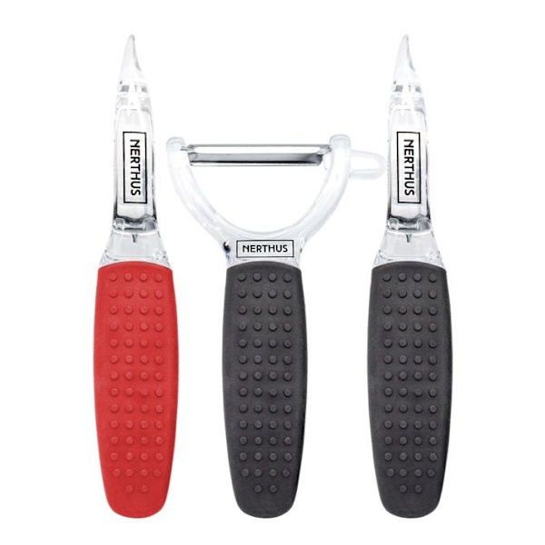 Skalare - skalare - skalare - zester - fluner Nerthus - FIH 890 - Skalare set Röd - Svart