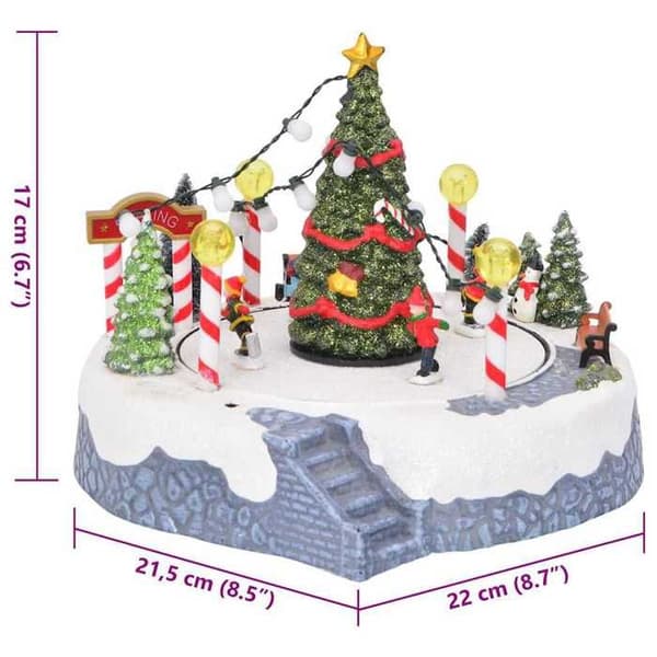 vidaXL 22 x 21,5 x 17 cm Plast Multicolor 4017042