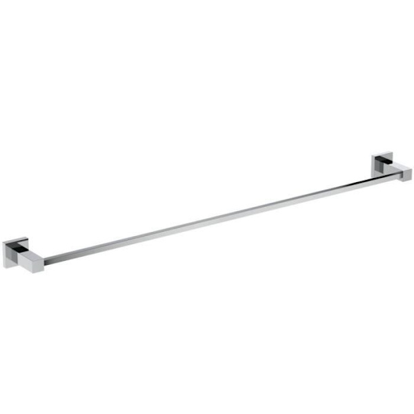 Handdukshängare - Krom - 80 cm - Metall - Väggfäste - Lätt installation Krom