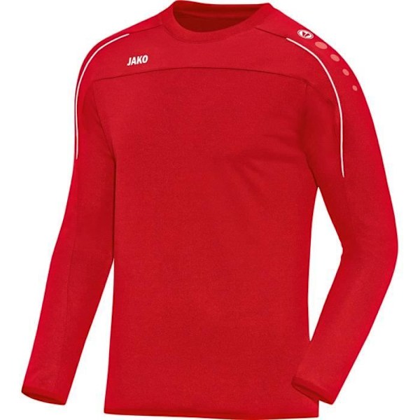 Junior sweatshirt - Jako - Classico - Röd - Multisport - Barn Röd 5-6 år gammal