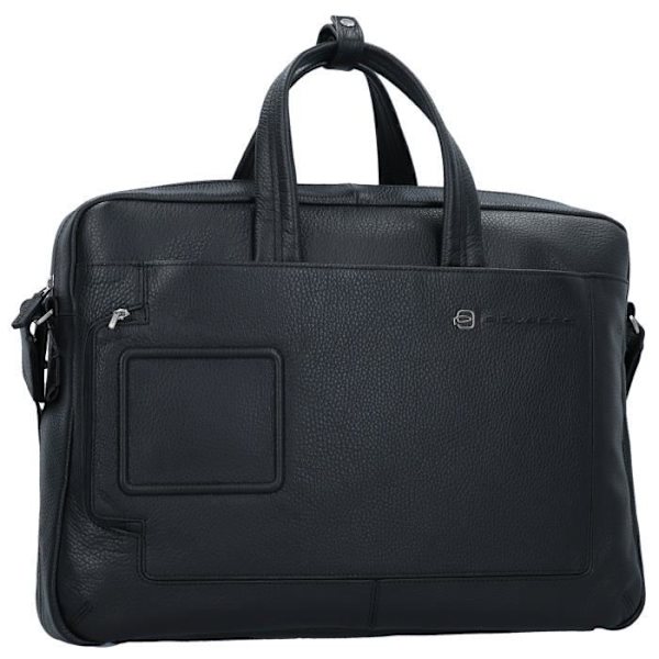 Piquadro läderportfölj 44 cm - OUTCA3147VI-N, OUTCA3147VI-BLU, OUTCA3147VI-TM svart Svart