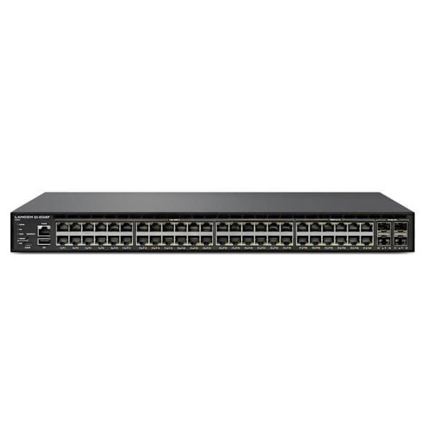 LANCOM SYSTEMS GS-4554XP Managed L3 2,5G Ethernet-switch (100-1000-2500) - 54 portar - Metall