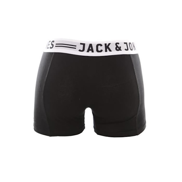 Boxers - JACK & JONES - 3-pack - Svart - 95% Bomull - Elastisk Midja Svart jag