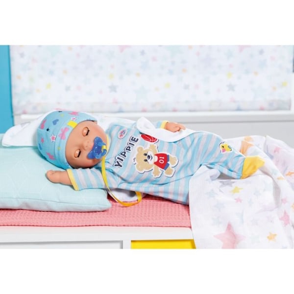 Puppa - ZAPF CREATION - BABY né Little Boy 36cm - Blå - Mixad - 0 månader+ Blå
