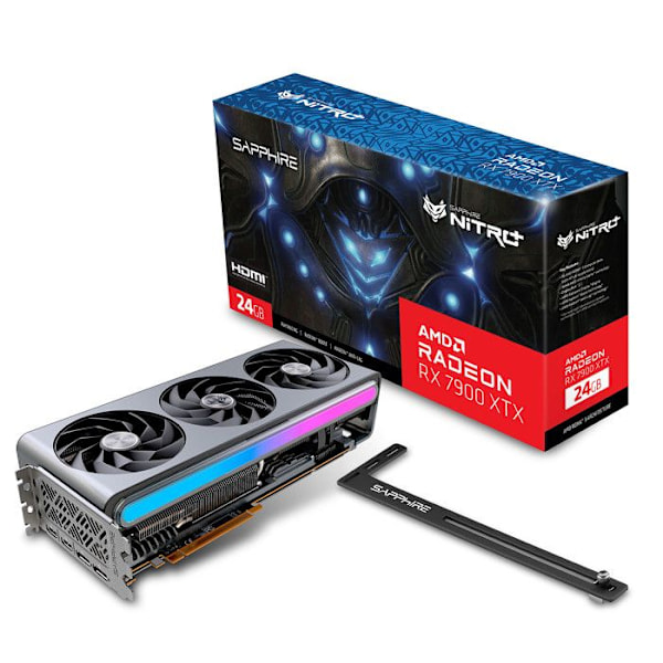 Grafikkort - Sapphire - AMD Radeon RX 580 - 8 GB - HDMI, DisplayPort, DVI - DirectX 12, OpenGL 4.5 Silver