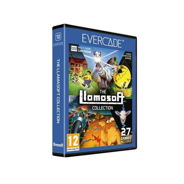 Blaze Evercade - Llamasoft-samlingen - Kartusch nr 10 "Hemdatorer"