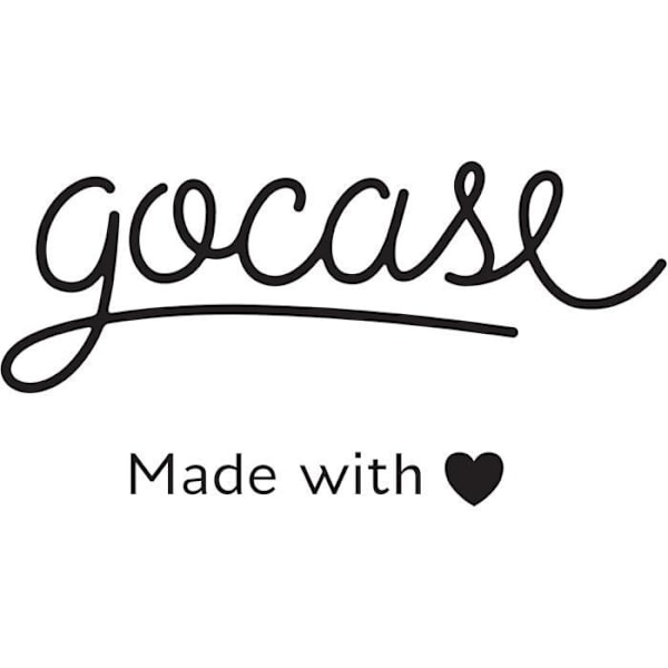 Väggladdare Gocase Black Pocket Purple Hearts | Kompatibel med iPhone, Samsung, Huawei och fler Svart, lila