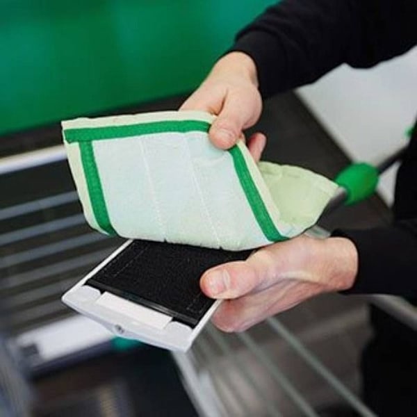 Porte pad - UNGER - Anpassningsbar - Självhäftande system - Svängbart skaft - 24 cm grå