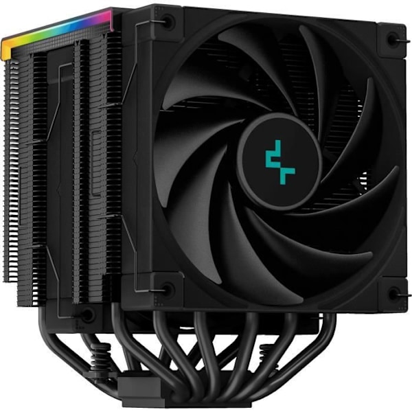 Deepcool - AK620 Digital (Svart) - CPU-kylare - 2x120mm Svart