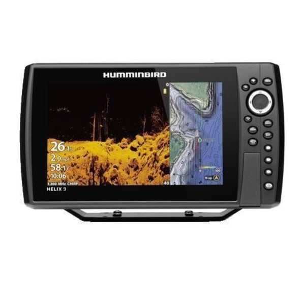 GPS och ekolod Humminbird Helix 9G4N Chirp Mega DI+ (411370-1) - svart - 9"