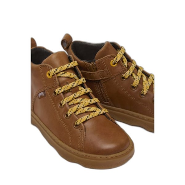 Bottines baby - Camper - Kiddo - Brun läder - Avtagbar innersula - Gummiyttersula kastanj 26