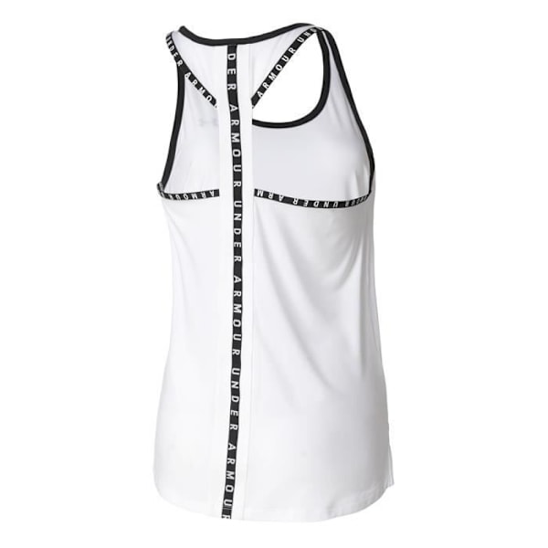 Under Armour Knockout Tank Damlinne Vit/Svart - Multisport - Löst och andningsbart snitt vit/svart/vit M