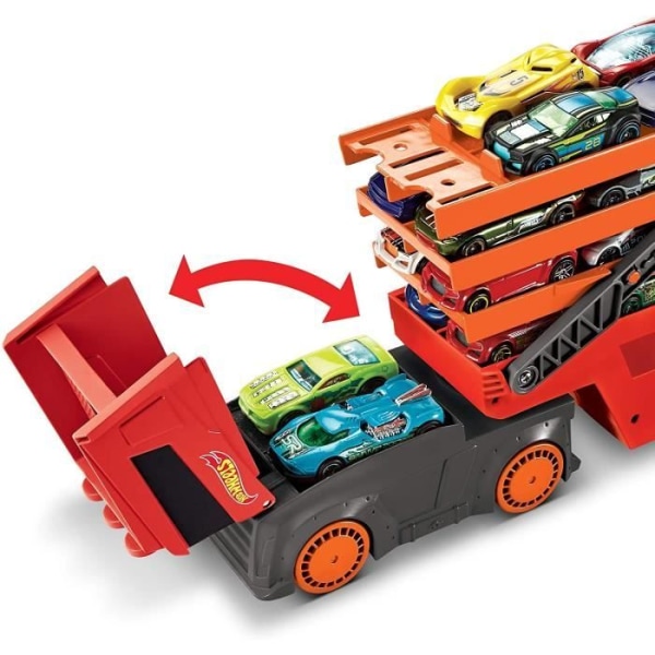 Toy - HOT WHEELS - Mega Transporter - Röd - För barn från 3 år - Plast