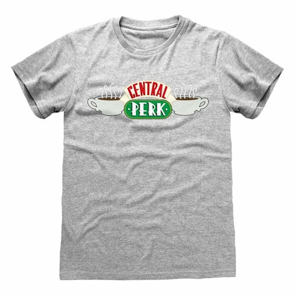 Popgear T-shirt - FRE00024MTS06 - Friends Central Perk Herren-t-shirt Heather Grey Men Heather Grey XL