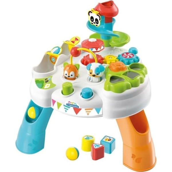 Babyaktivitetsbord Park Multicolor - CLEMENTONI - Interaktiv leksak - Inomhus - 24 månader - 2 år Flerfärgad