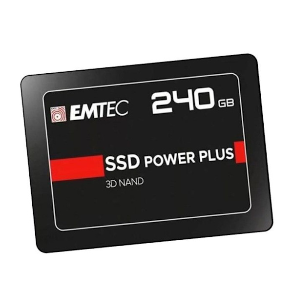 EMTEC SSD Power Plus - Solid State-enhet - 240 GB - intern - 2,5" - SATA 6Gb-s