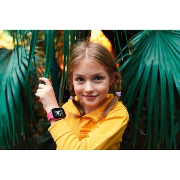 Smartklocka Barn - MAXCOM - FW59 KIDDO - 4G - GPS - IP65 - Rosa Ros