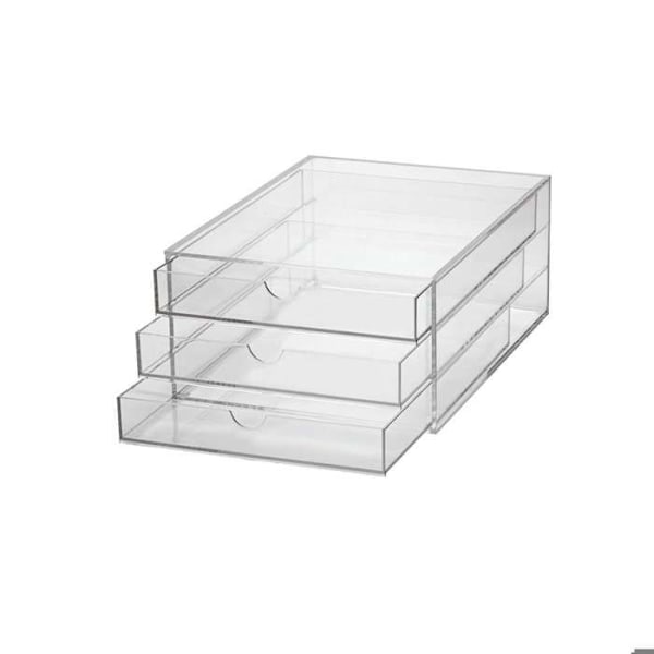 MAUL Låda med lådor - transparent - akryl - A4 - 1 styck - 32 x 24 x 13,5 cm transparent
