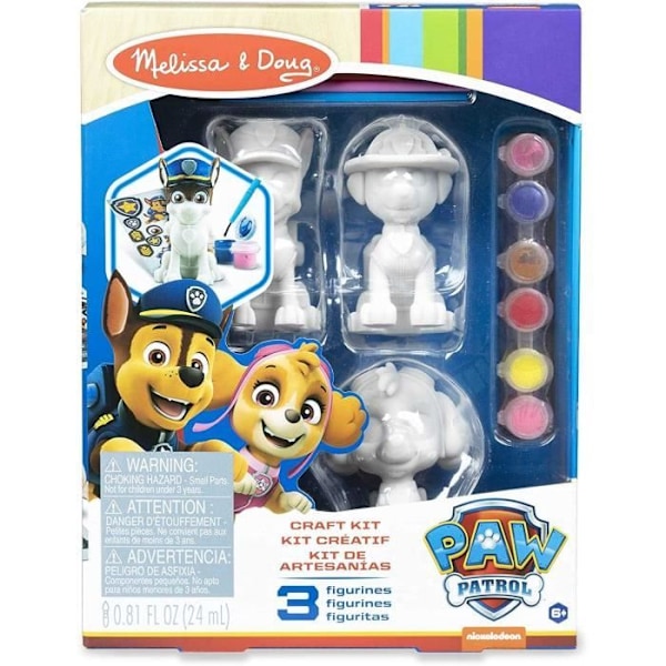 MELISSA & DOUG | PAW PATROLL | DIY-KIT | 3 FIGURER