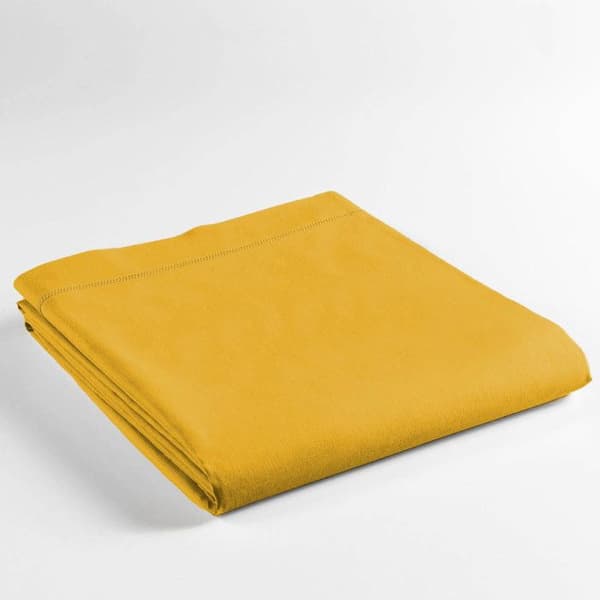 Flat Sheet "Lina" 240x300cm Curry Curry