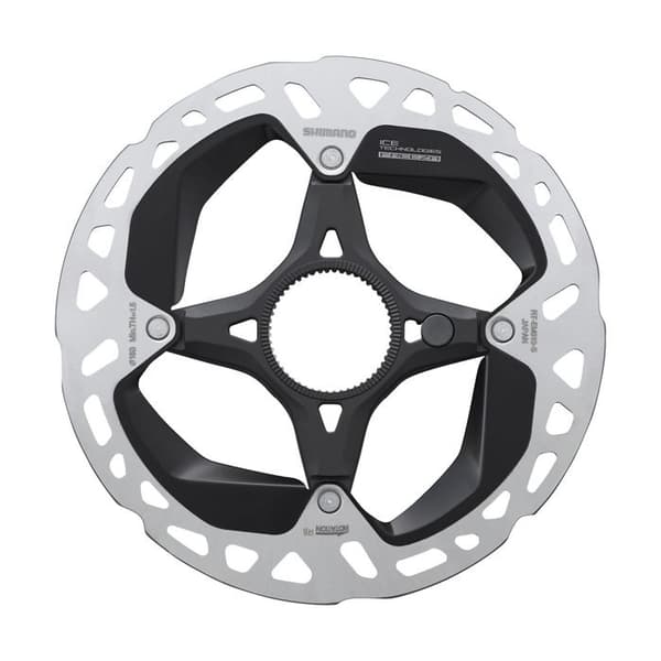 Shimano CL Ext bromsskiva. RT-EM910 Ice-Tech Freeza svart silver