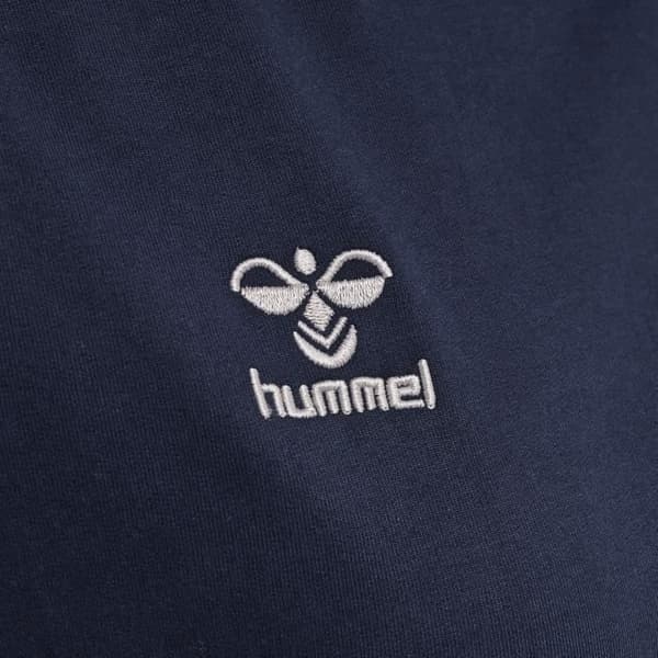 Hummel Move Grid bomullströja för kvinnor - marinblå - M Marin XS