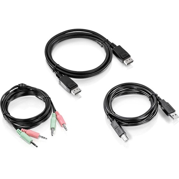 KVM-kabel - TRENDnet - TK-CP06 - Ljud - USB - DisplayPort