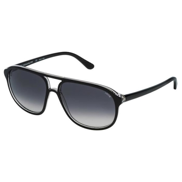 Lozza ZILO SPORT SL1827L 61/15/145 Svart Kristall/Grå Shaded unisex acetat ZILO SPORT SL1827L