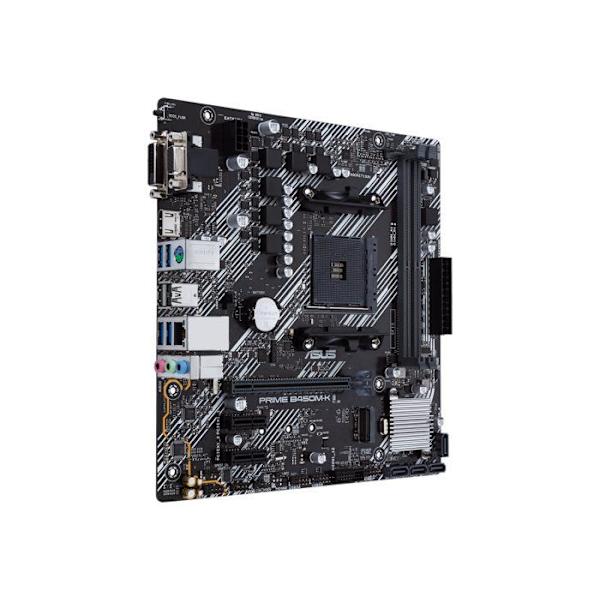 Moderkort - ASUS - Prime B450M-K II - AMD B450 - Micro ATX - DDR4 upp till 64 GB
