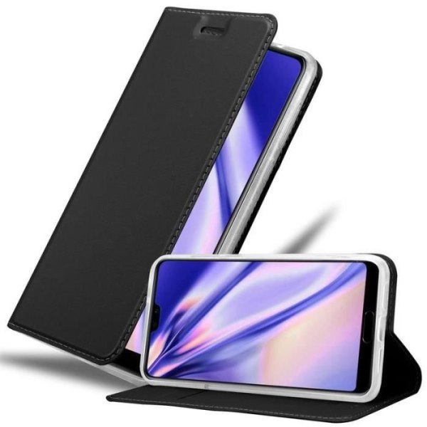 Cadorabo Fodral till Huawei P20 i KLASSIG SVART