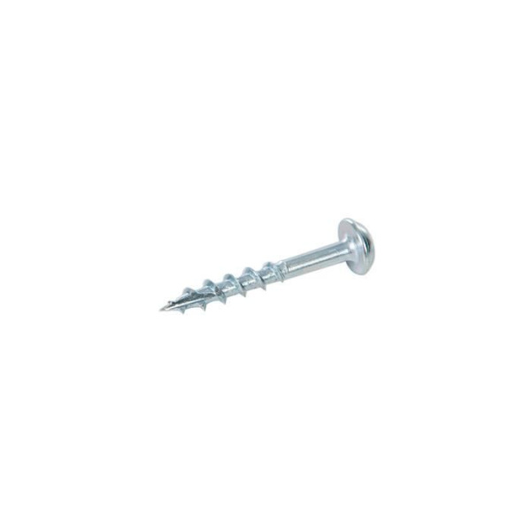 Vis - Triton - SQ nummer 8 x 1-1/4" TC - Zinkade - Fälld huvud - Torx