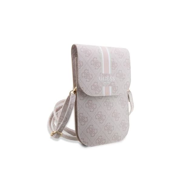 Axelväska Stripe 4G modell Guess Pink Ros