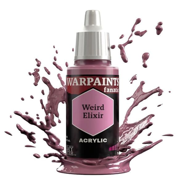Akrylfärg för miniaturer - THE ARMY PAINTER - Märklig elixir - Warpaints Fanatic - 18 ml - Paket med 1 Märklig elixir