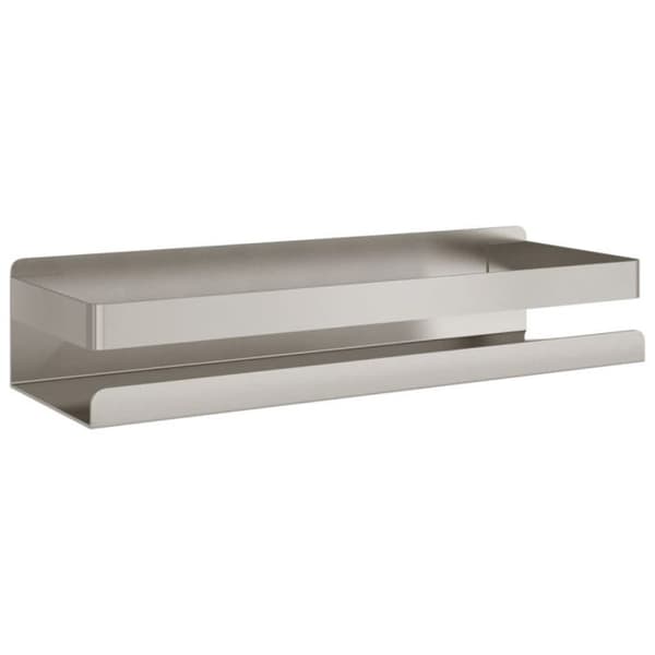 Duschhylla 30x10x6 cm borstat rostfritt stål 304 silver-