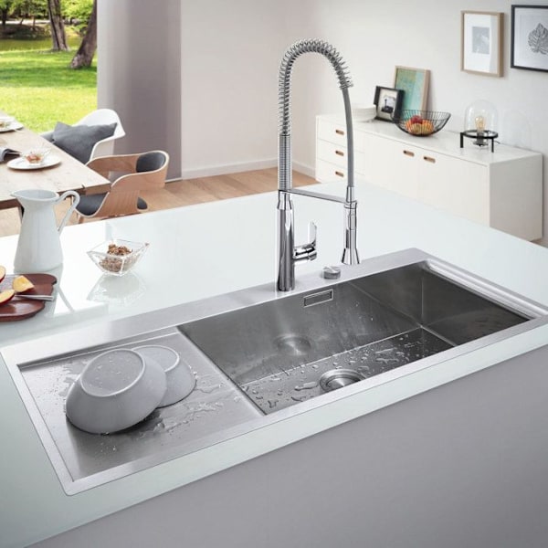 Diskho - Grohe - K7 - Metall - Grå - Professionell