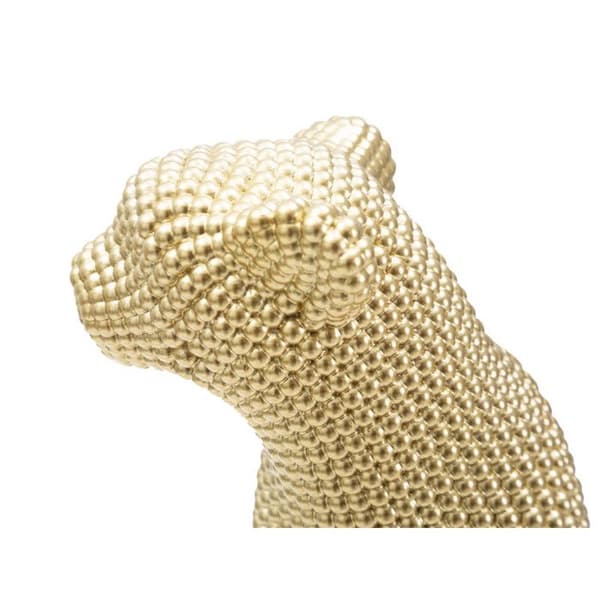 Guldleopard i resin cm 23x15,5x29 guld-