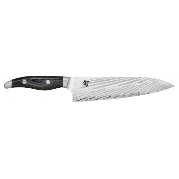 Kai Shun Nagare kockkniv 23cm - Damaskus blad
