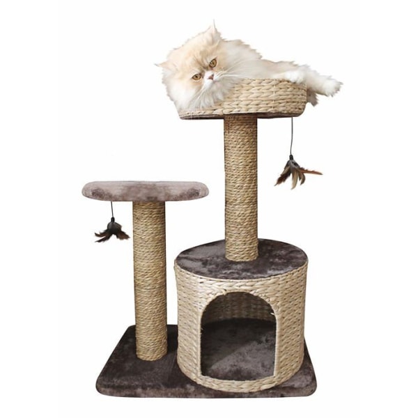 Croci Cat Tree - C6020457 - Natural Larix Cat Tree 60x38x80,5 cm