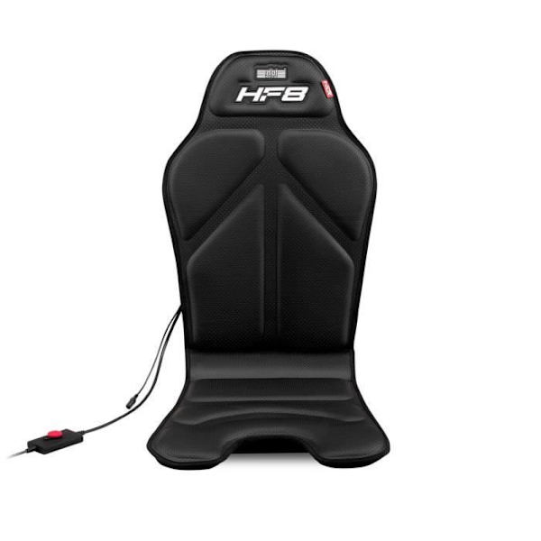 Haptiska gamingkuddar - Next Level Racing - HF8 - Svart - Haptisk feedback - 8 vibrationszoner Svart