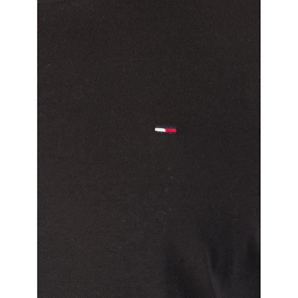 T-shirt - Tommy Jeans - Original - Svart - Jersey - Herr - Kortärmad Svart jag