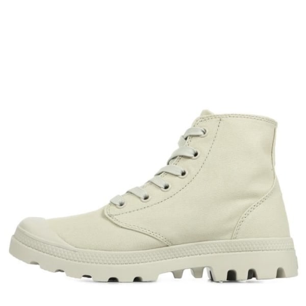 Palladium Pampa Hi Mono Boots - Grå - Spetsar - Bomull - Dam - Vårsommar Grå 37