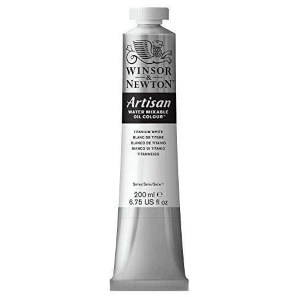 Winsor & Newton Titanium Vit Oljefärg 200ml Tube